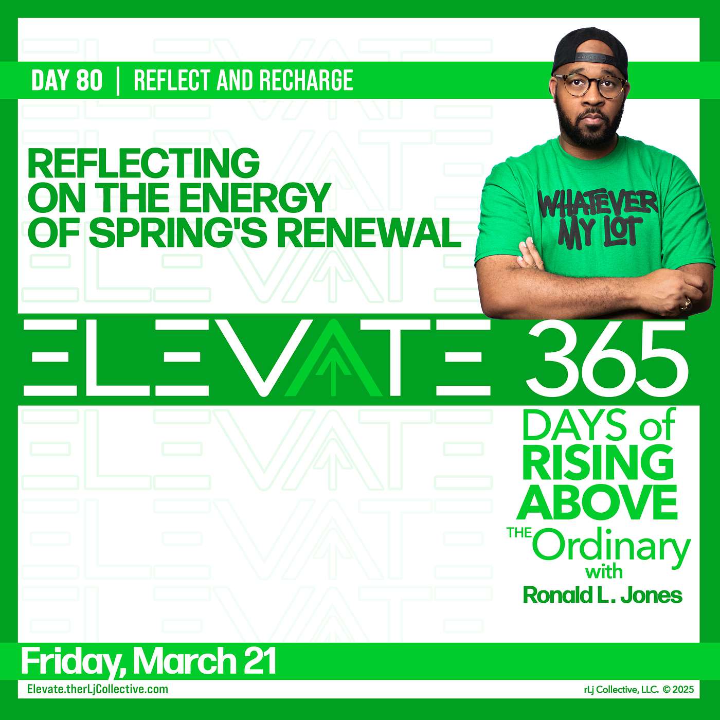 Day 80:  Reflecting on the Energy of Spring's Renewal