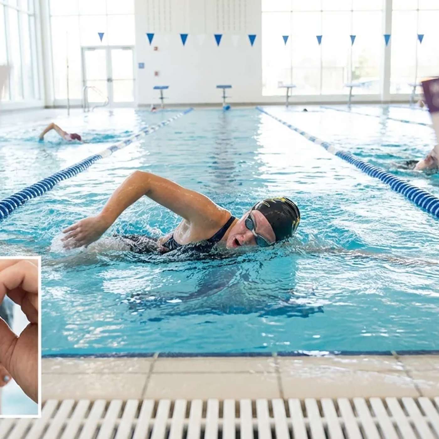 Lap Swimming and Glaucoma: Cardiorespiratory Benefits vs. Goggle and Head Position Issues Lap Swimming and Glaucoma: Cardiorespiratory Benefits vs. Goggle and Head Position Issues