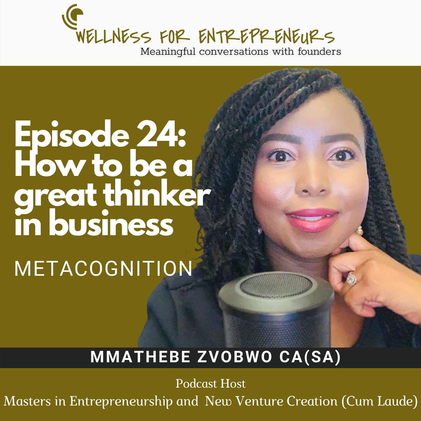 Episode 24: How to be a great thinker in business - metacognition