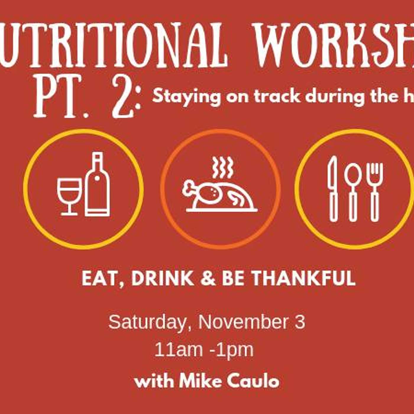 Nutrition Workshop Part 2 - Healthy Holiday Habits: Dr. Reena Newton and Mike Caulo CFNS (Recap) - LOF Podcast 140 episode artwork