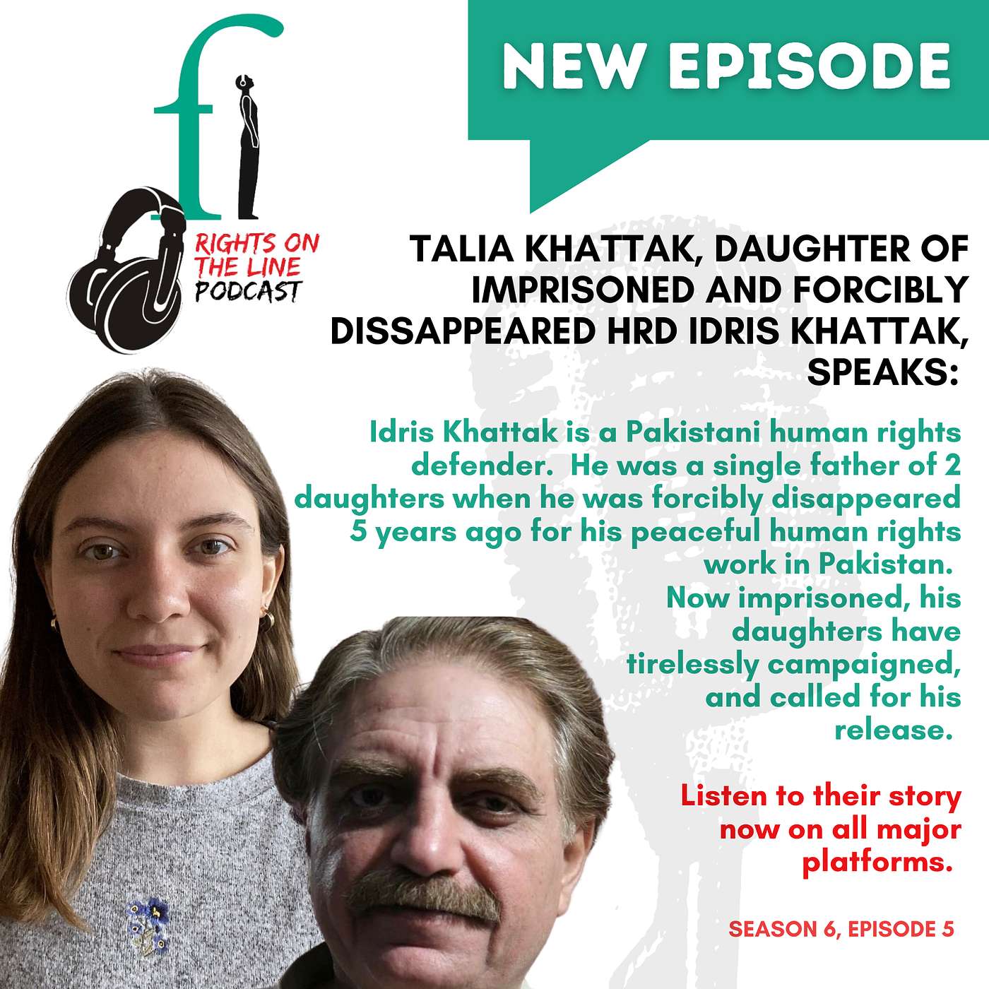 Talia Khattak: Daughter of Imprisoned and Forcibly Disappeared human rights defender Idris Khattak, Speaks.