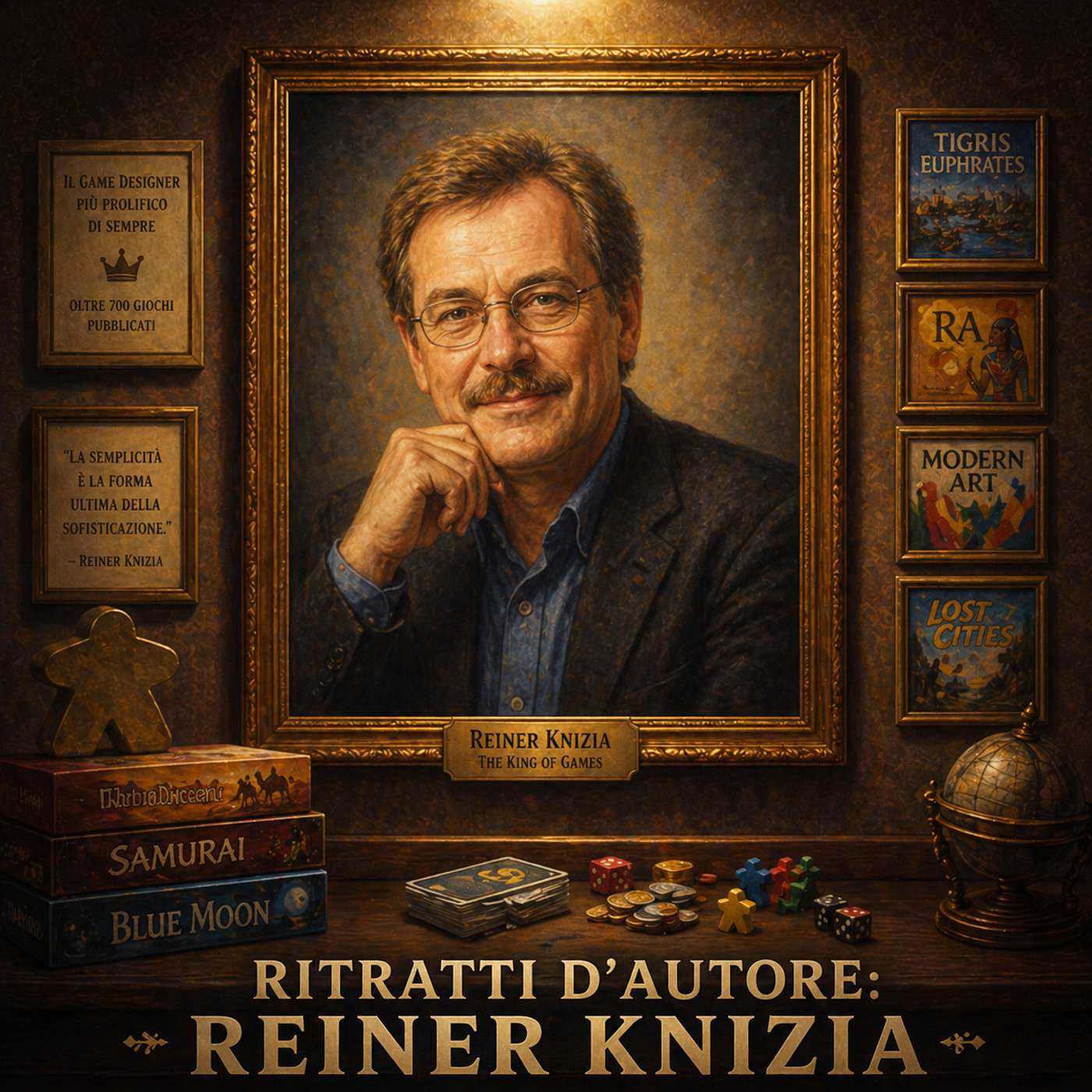 Ritratti d'Autore - Reiner Knizia episode artwork