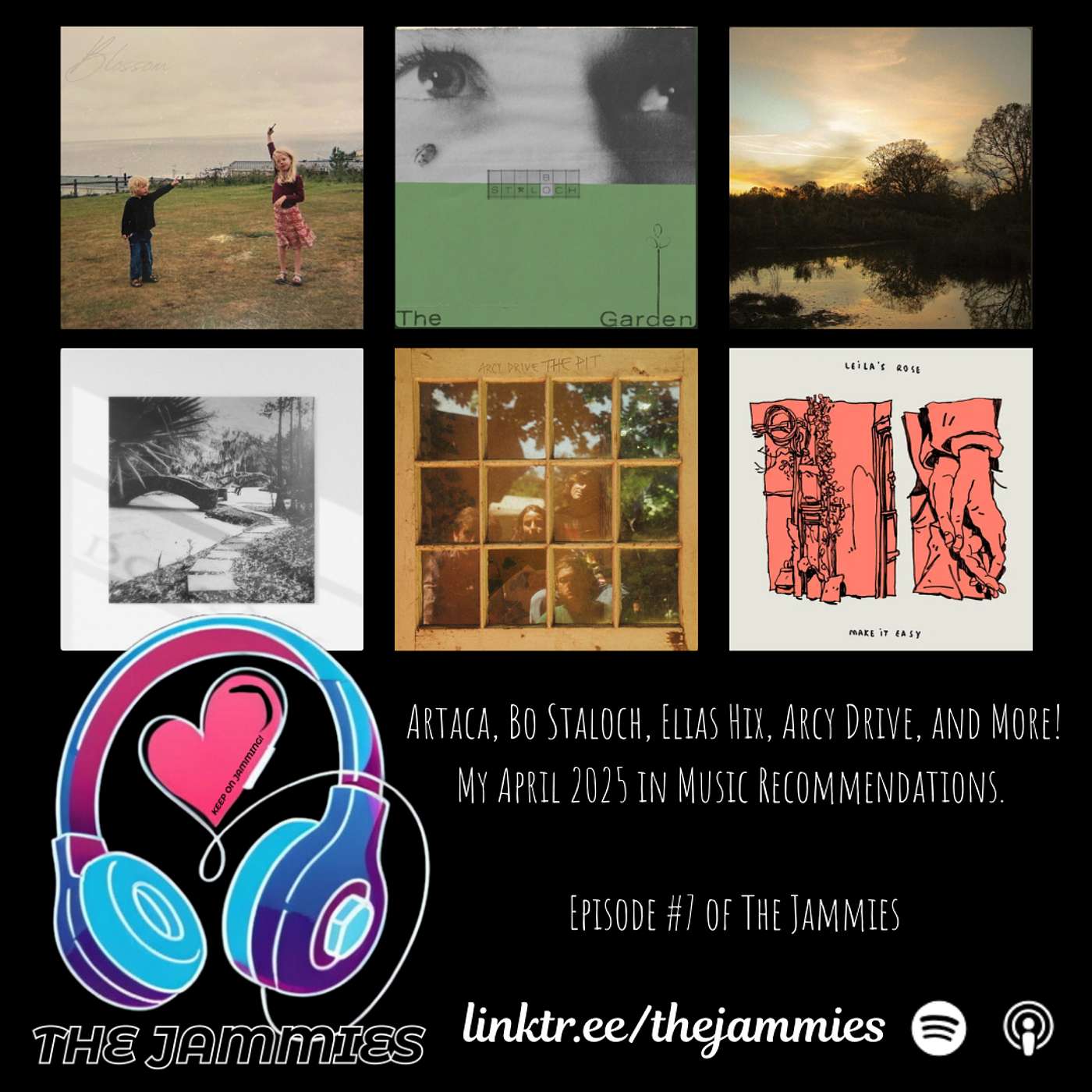 Artaca, Bo Staloch, Elias Hix, Arcy Drive, and More! My April 2025 in Music