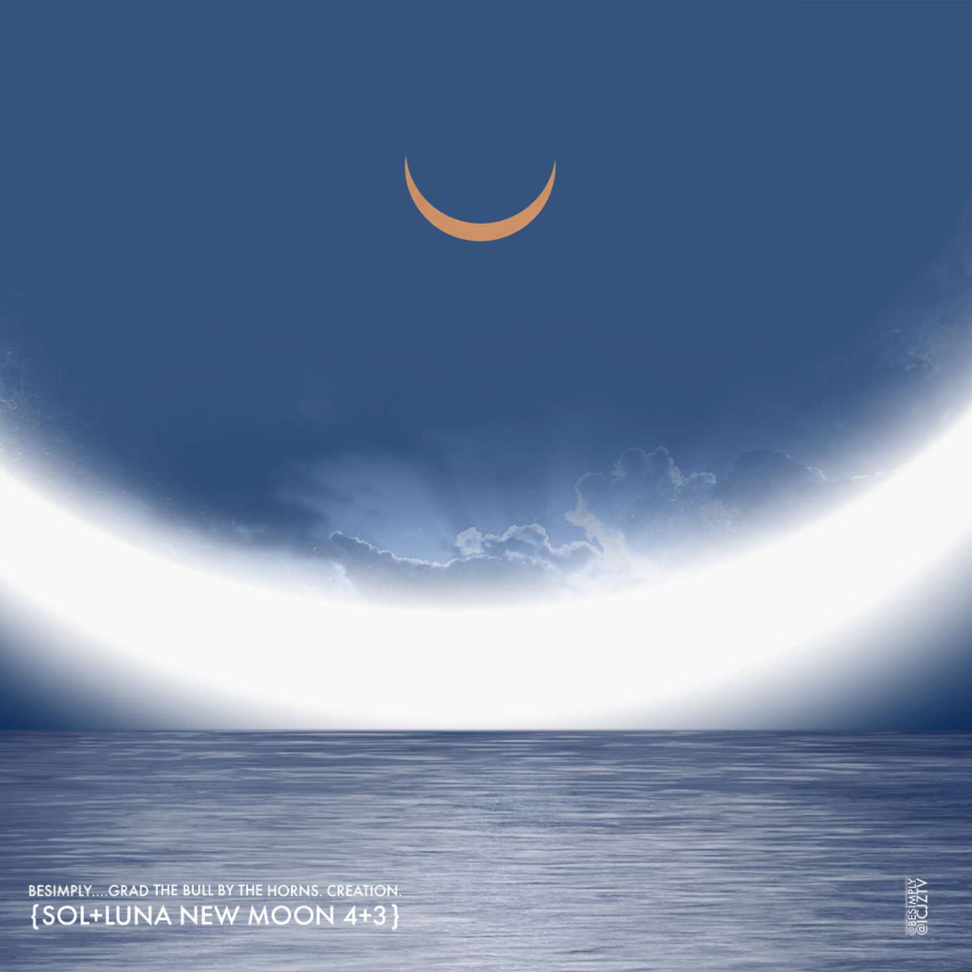 BeSimply...Grab the Bull by the Horns. Creation. {Sol+Luna New Moon 4+3}