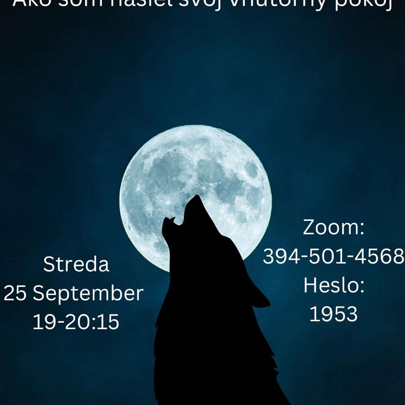 Lubomir O. Ako som našiel svoj vnútorný pokoj (Streda 25.9.24) episode artwork