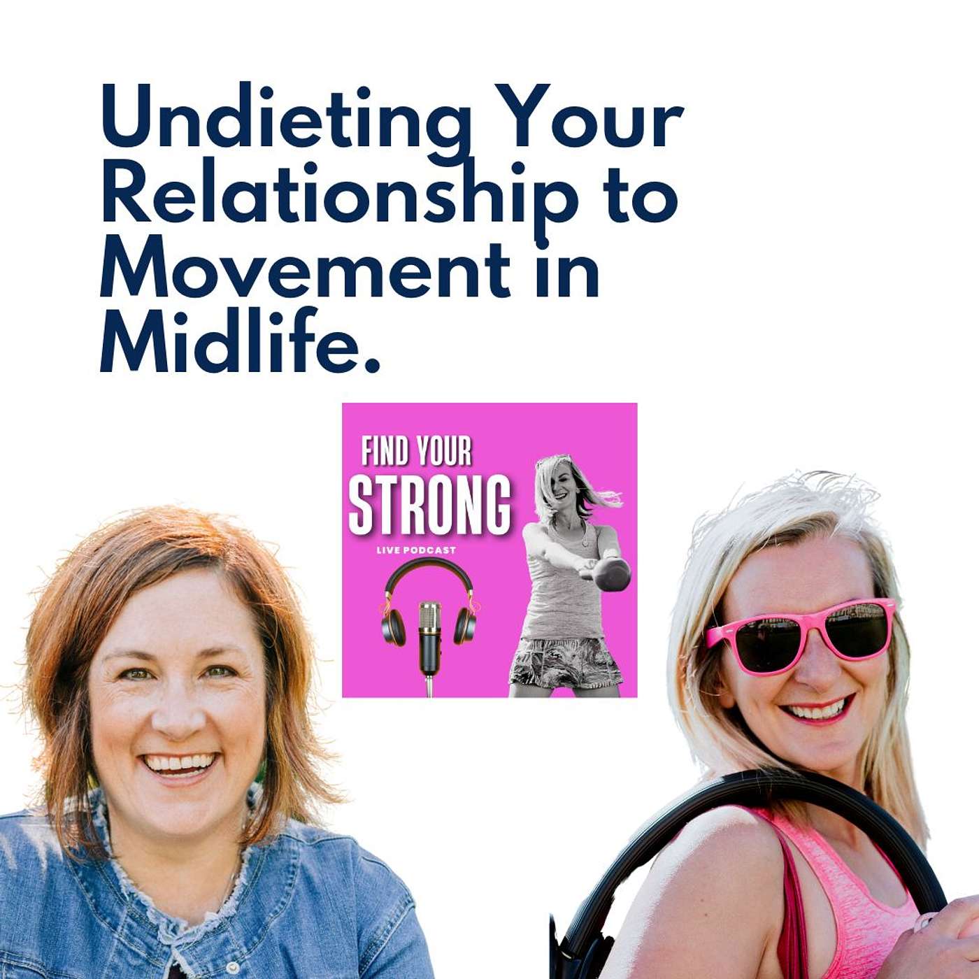 Undieting Your Relationship to Movement in Midlife with Dr. Jenn Huber episode artwork