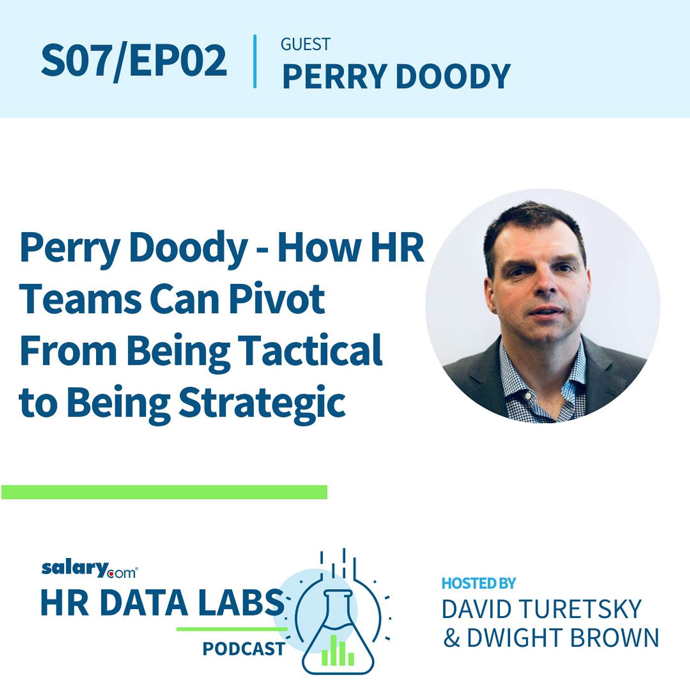 cover of episode Perry Doody - How HR Teams Can Pivot From Being Tactical to Being Strategic