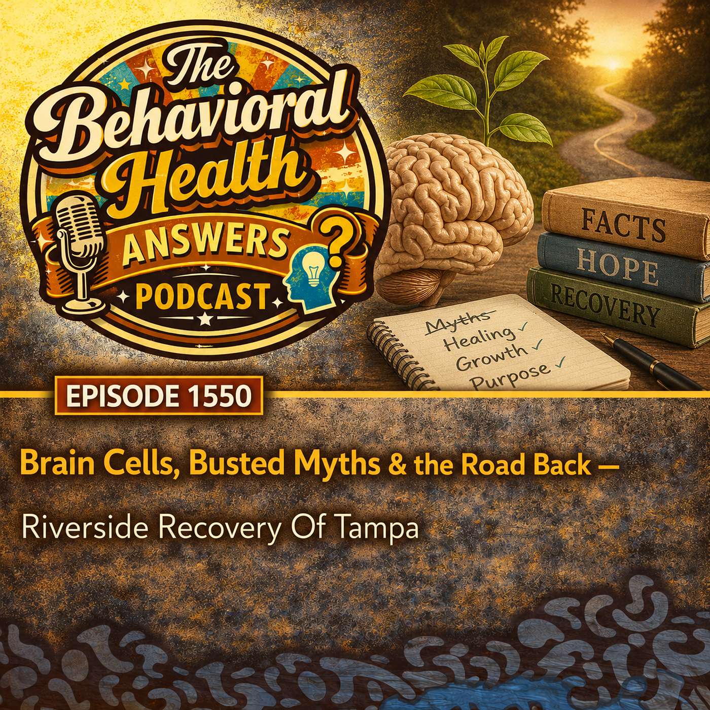 Episode 1550: Brain Cells, Busted Myths & the Road Back | Riverside Recovery Of Tampa episode artwork