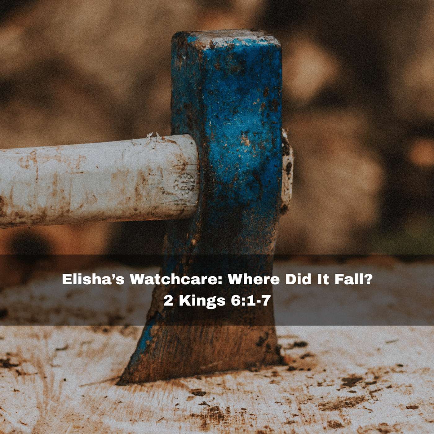 "Elisha's Watchcare: Where Did It Fall?" 2 Kings 6:1-7