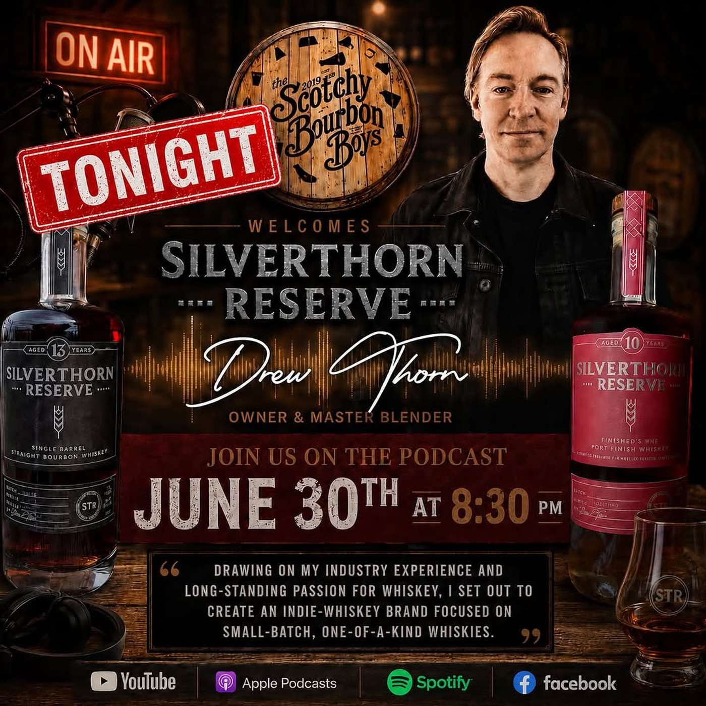 How Drew Thorn Builds 10 To 14 Year Whiskey Blends SilverThorn episode artwork