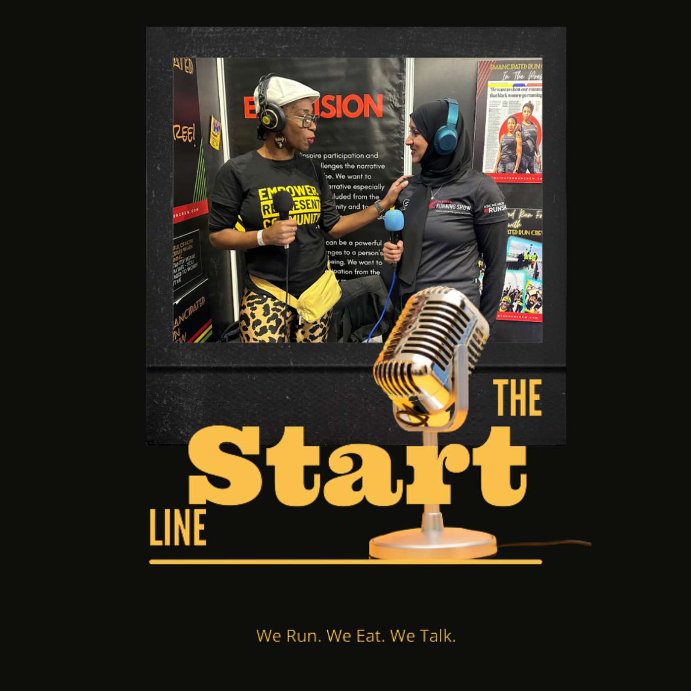 Bonus: TSL Does The National Run Show with Emancipated Run Crew - In Conversation With Tazneem - aka @thishijabiruns