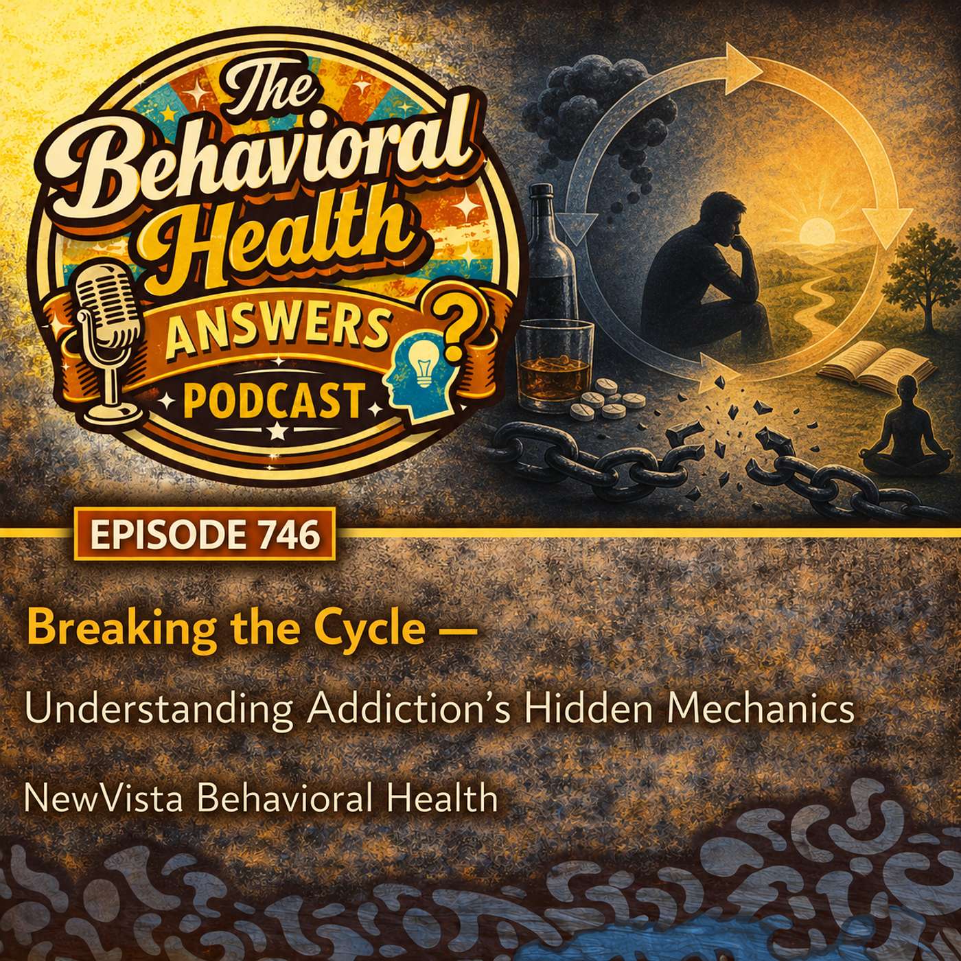 Episode 746: Breaking the Cycle - Understanding Addiction's Hidden Mechanics | NewVista Behavioral Health episode artwork