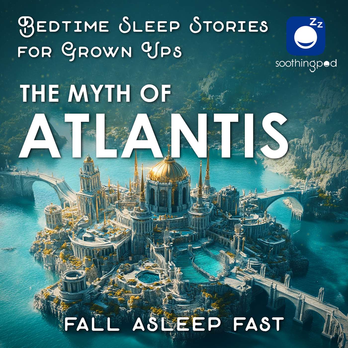 The Myth of Atlantis | Sleep Story for Grown Ups | Greek Mythology Stories | Bedtime Stories