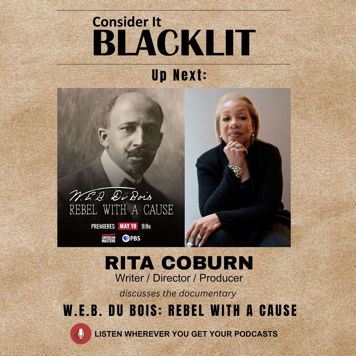 Highlight of the documentary W.E.B. Du Bois: Rebel With A Cause episode artwork