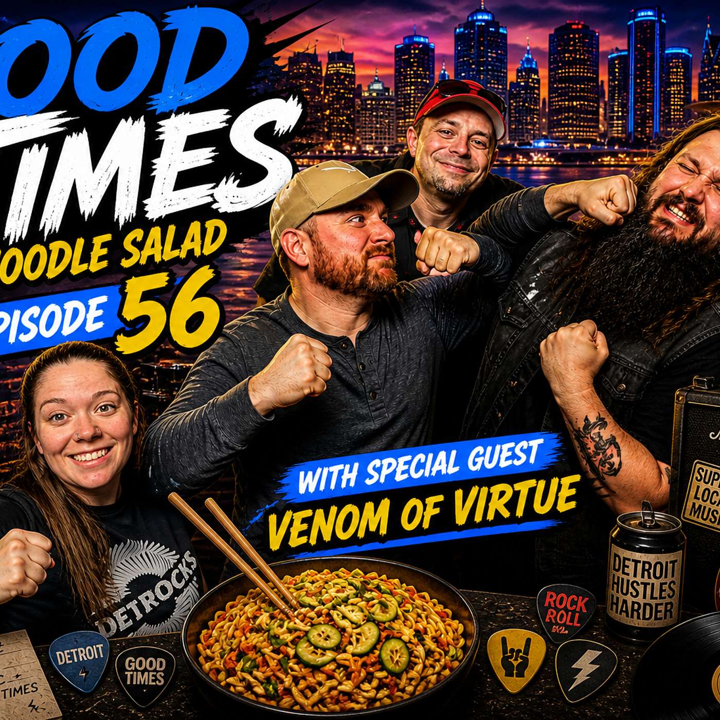 #56 - Venom of Virtue Talks Band Drama, Viral Content Secrets, and the Brutal Reality of Audio Editing