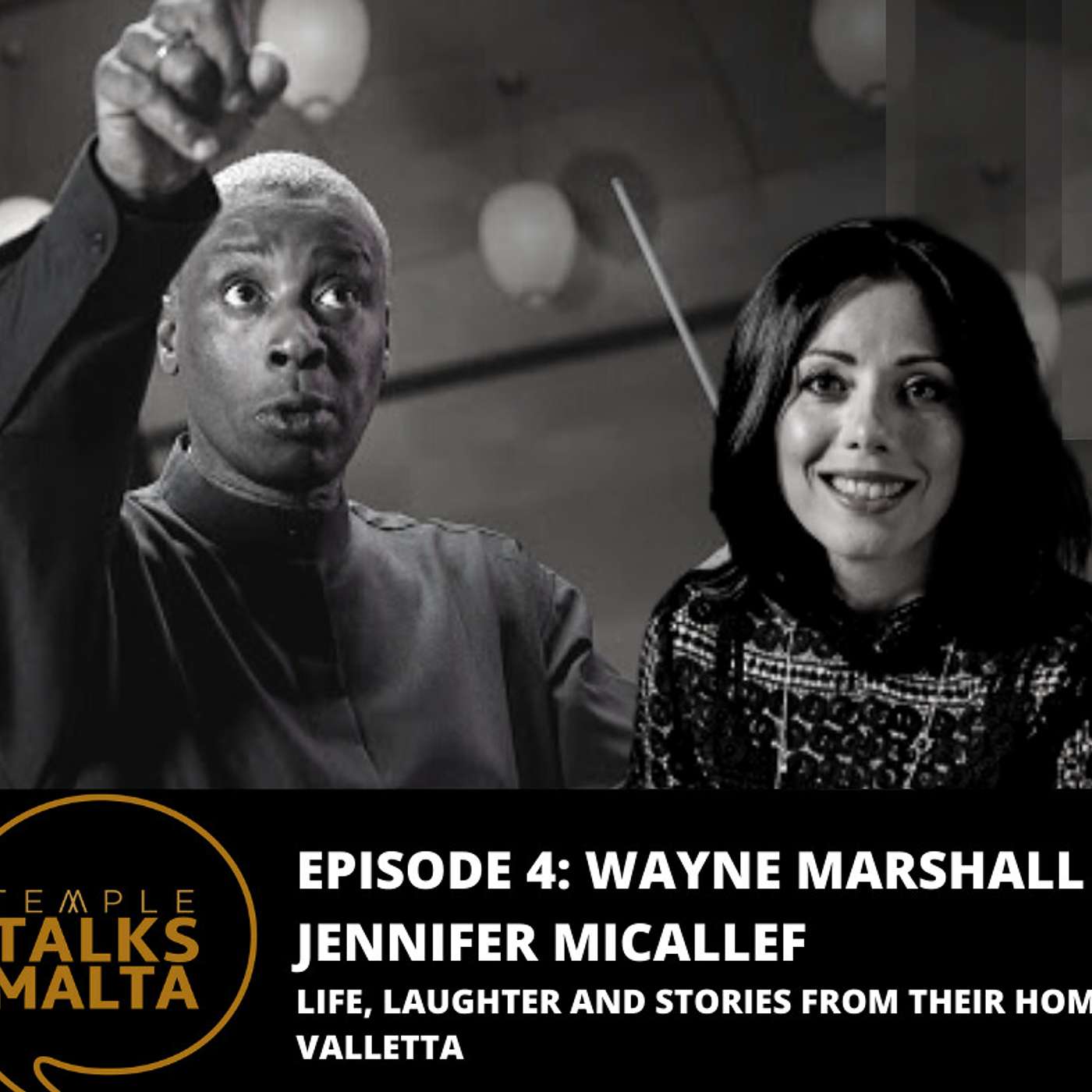 Episode 4: TEMPLE talks with Wayne Marshall, conductor, pianist and organist, and Jennifer Micallef, classical pianist and founder of Harmonique