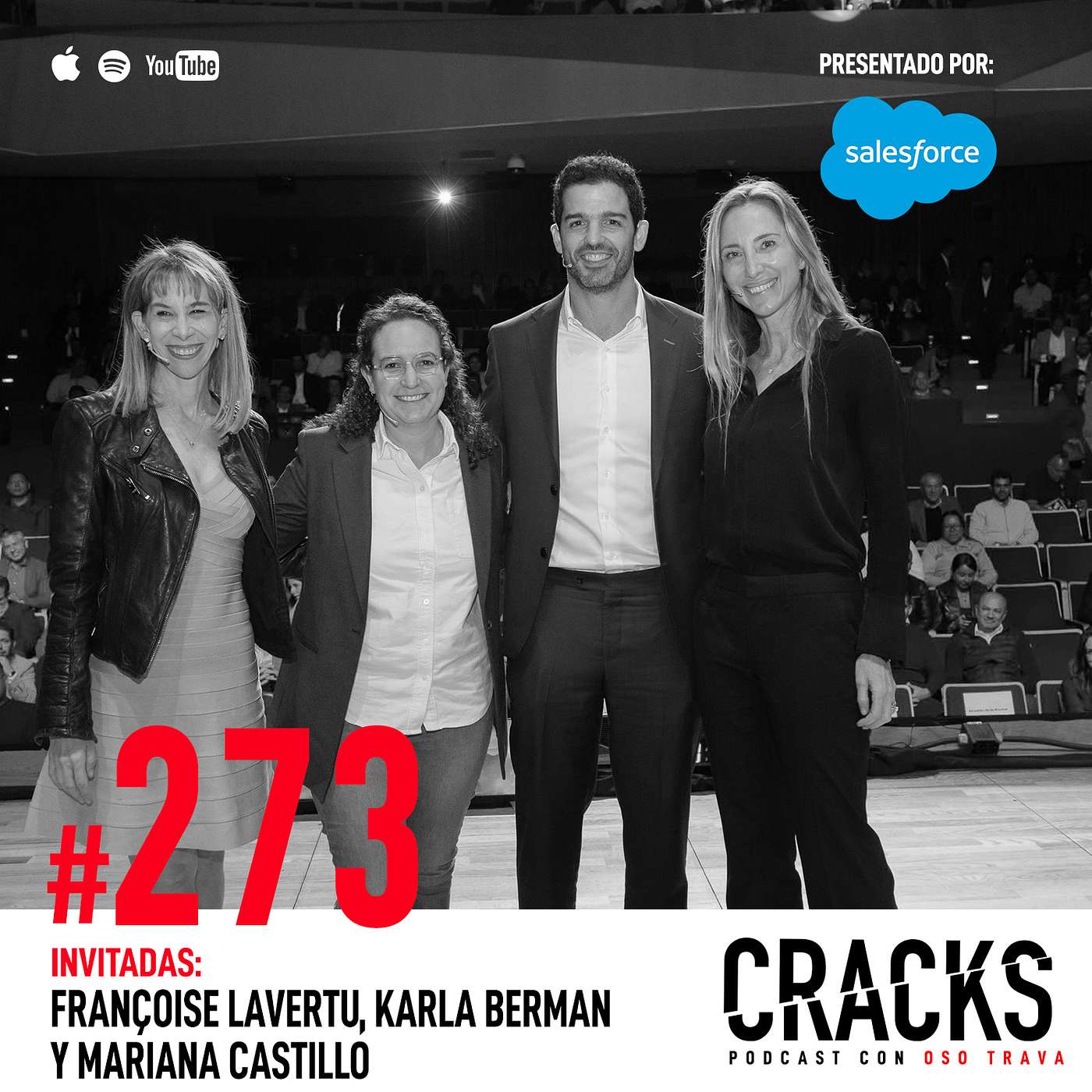 #273. Karla Berman, Mariana Castillo y Francoise Lavertú - Construir una Carrera Diferente, Tu Impacto en tu Círculo Cercano y Especialización vs. Diversificación, desde Cracks Summit