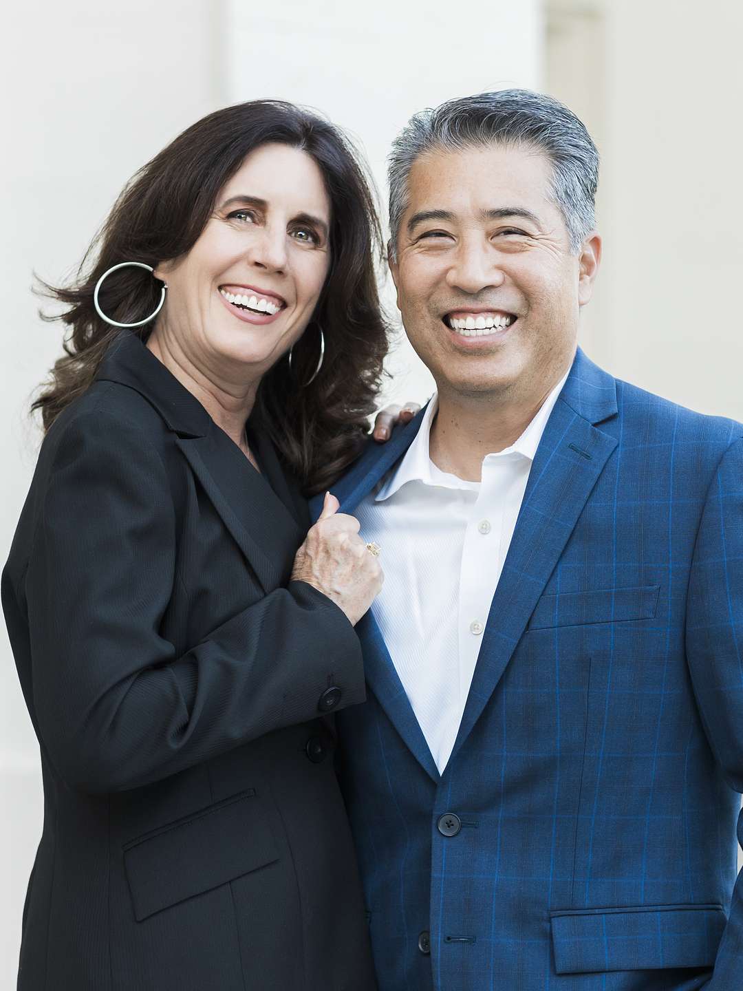 Kay Lee and Robert Fukui