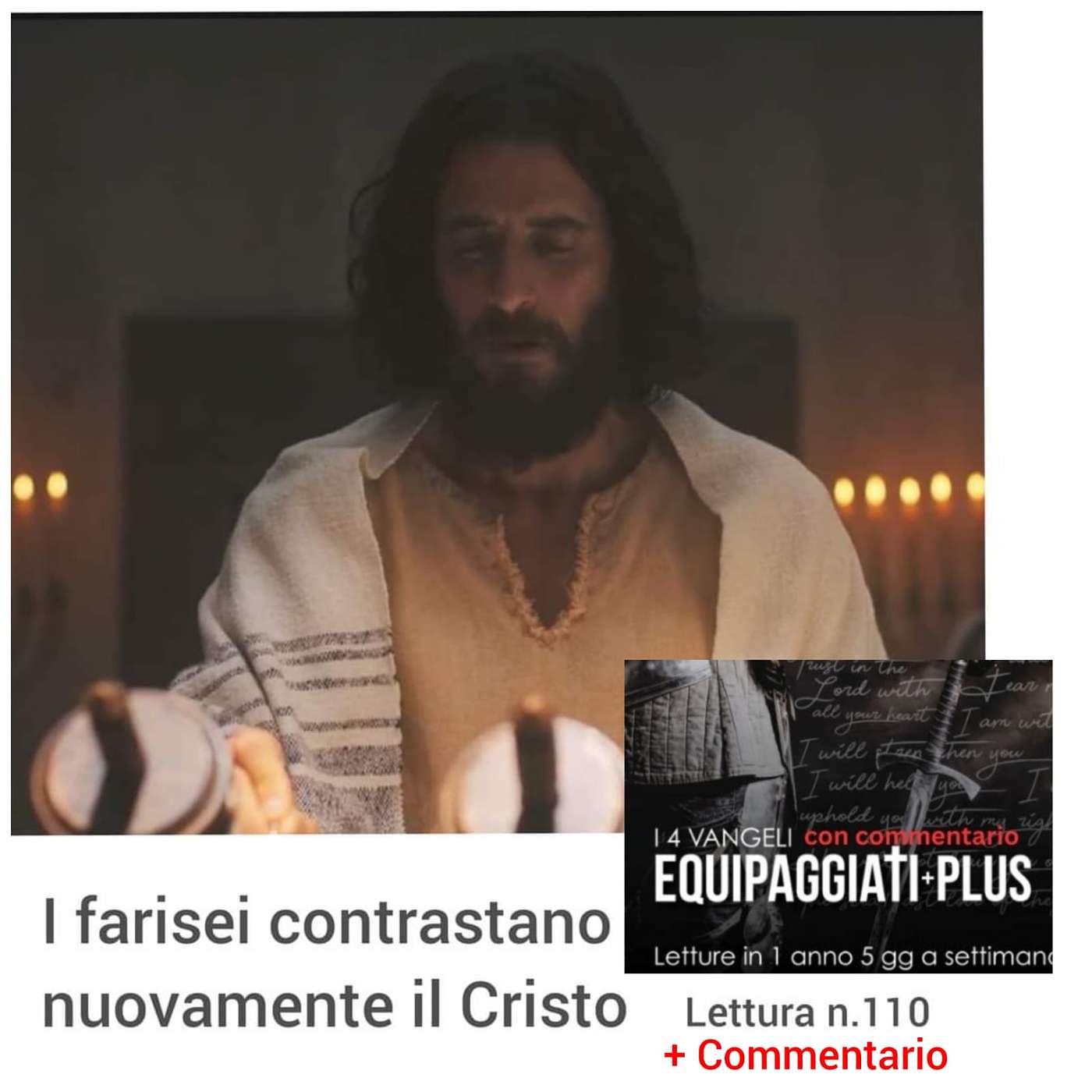 I Farisei contrastano nuovamente il Cristo - Marco 11:27-33. #110 episode artwork