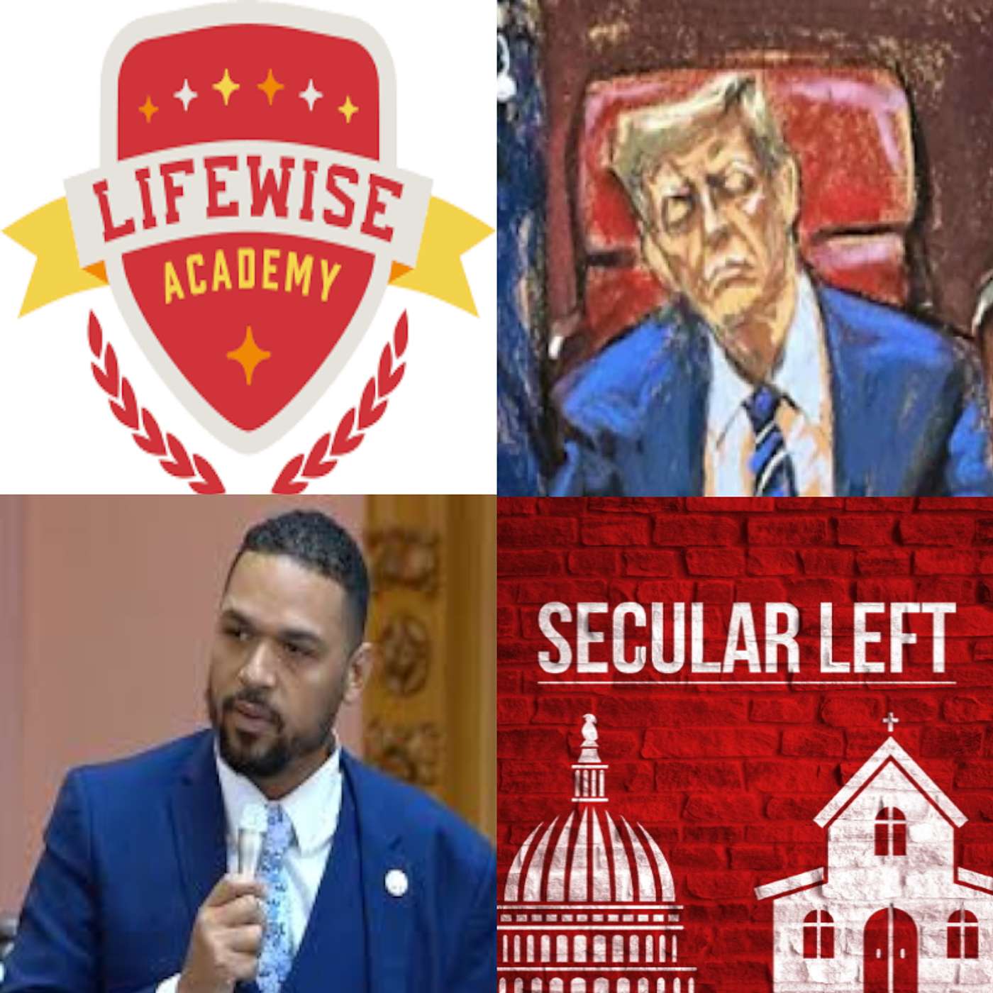 Religion In Schools, Abortion Rights At Risk, And A Taste Of The Trump Trial episode artwork