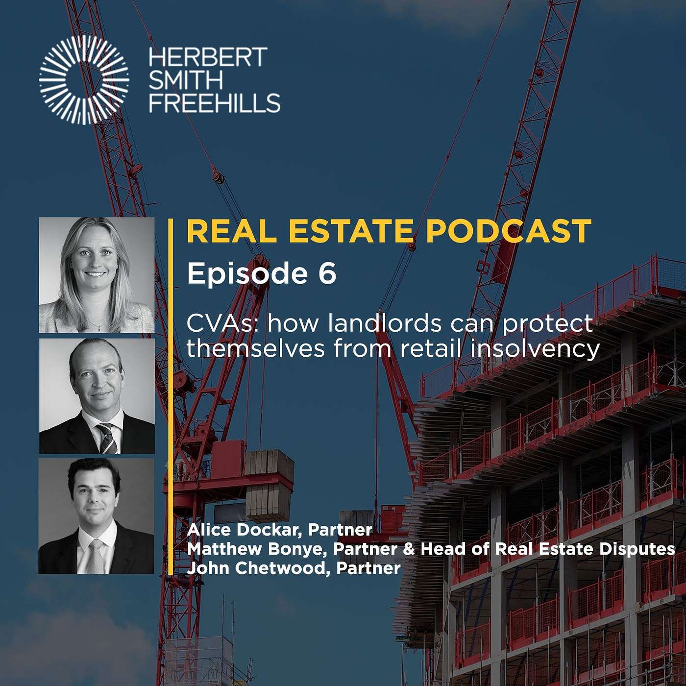 Real Estate EP6: CVAs: how landlords can protect themselves from retail insolvency episode artwork