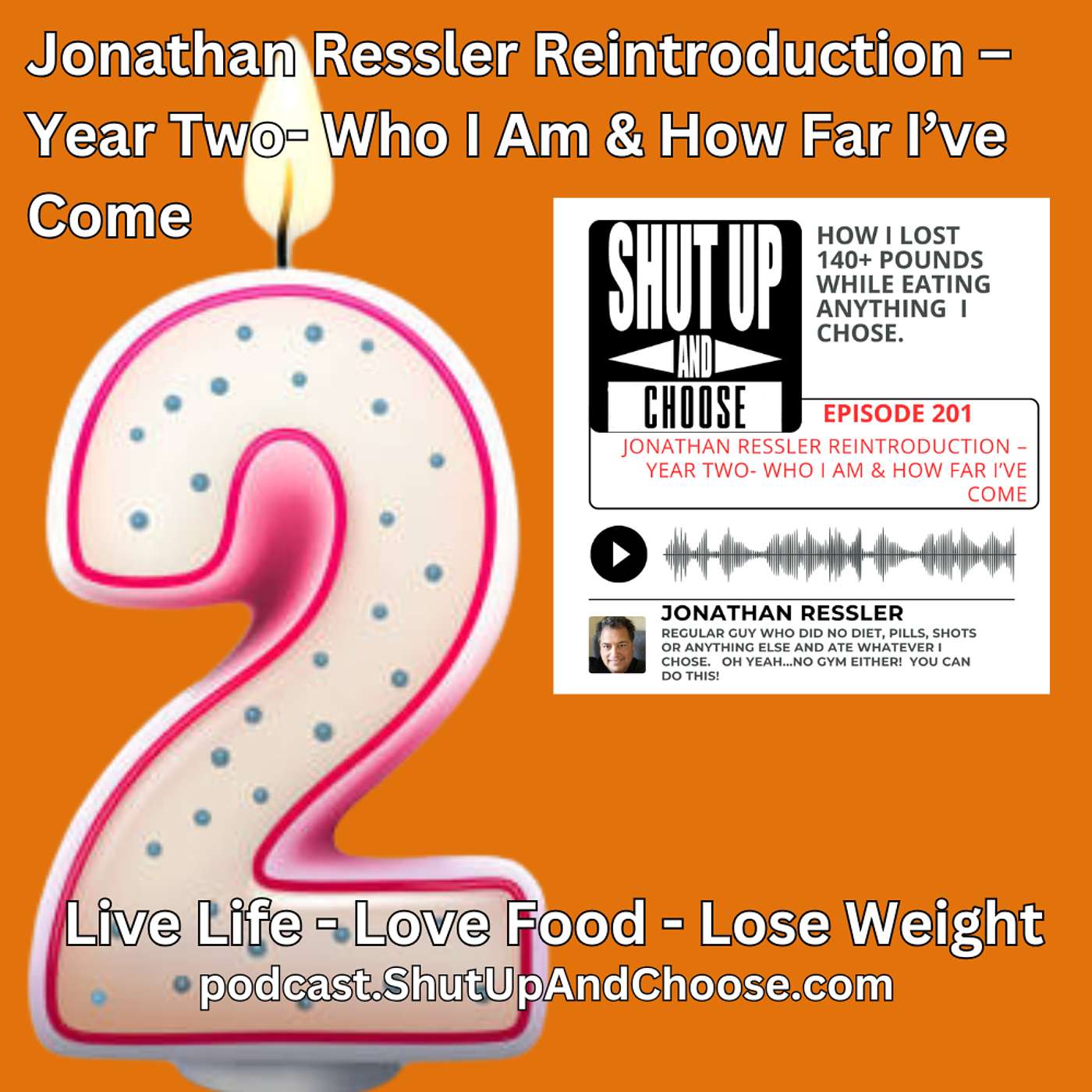 Jonathan Ressler  Reintroduction – Year Two- Who I Am & How Far I’ve Come