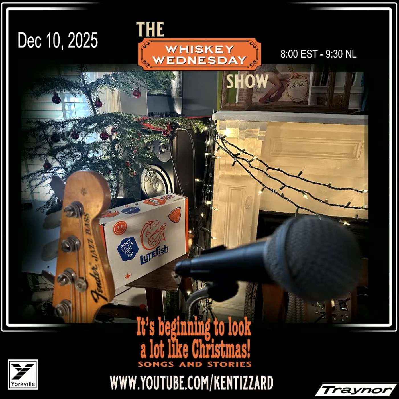 Whiskey Wednesday S5 Ep. 50 - Beginning to look like Christmas, featuring Lutefish