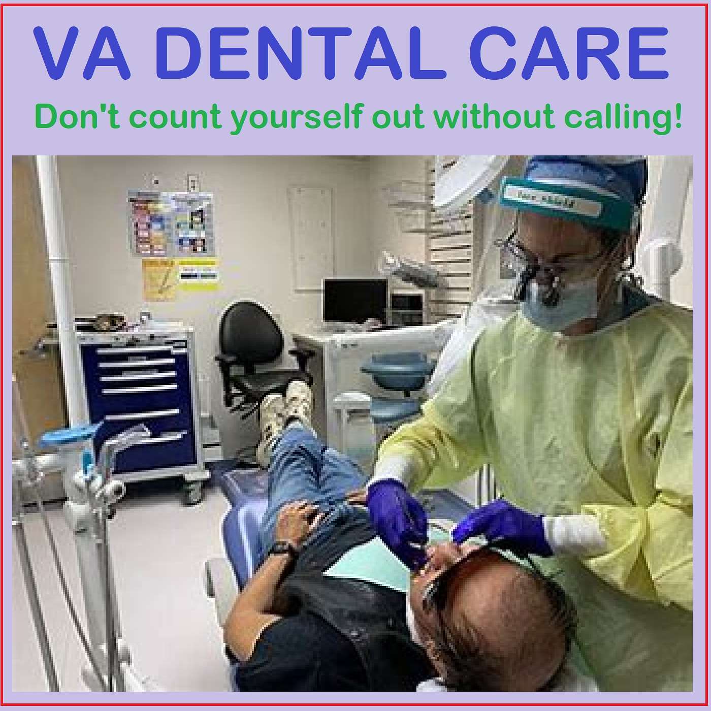VA dental treatment. Who is eligible and some things that might suprise you. Dr. Patricia Arola, Asst. Under Secretary for Dentistry answers some important questions.