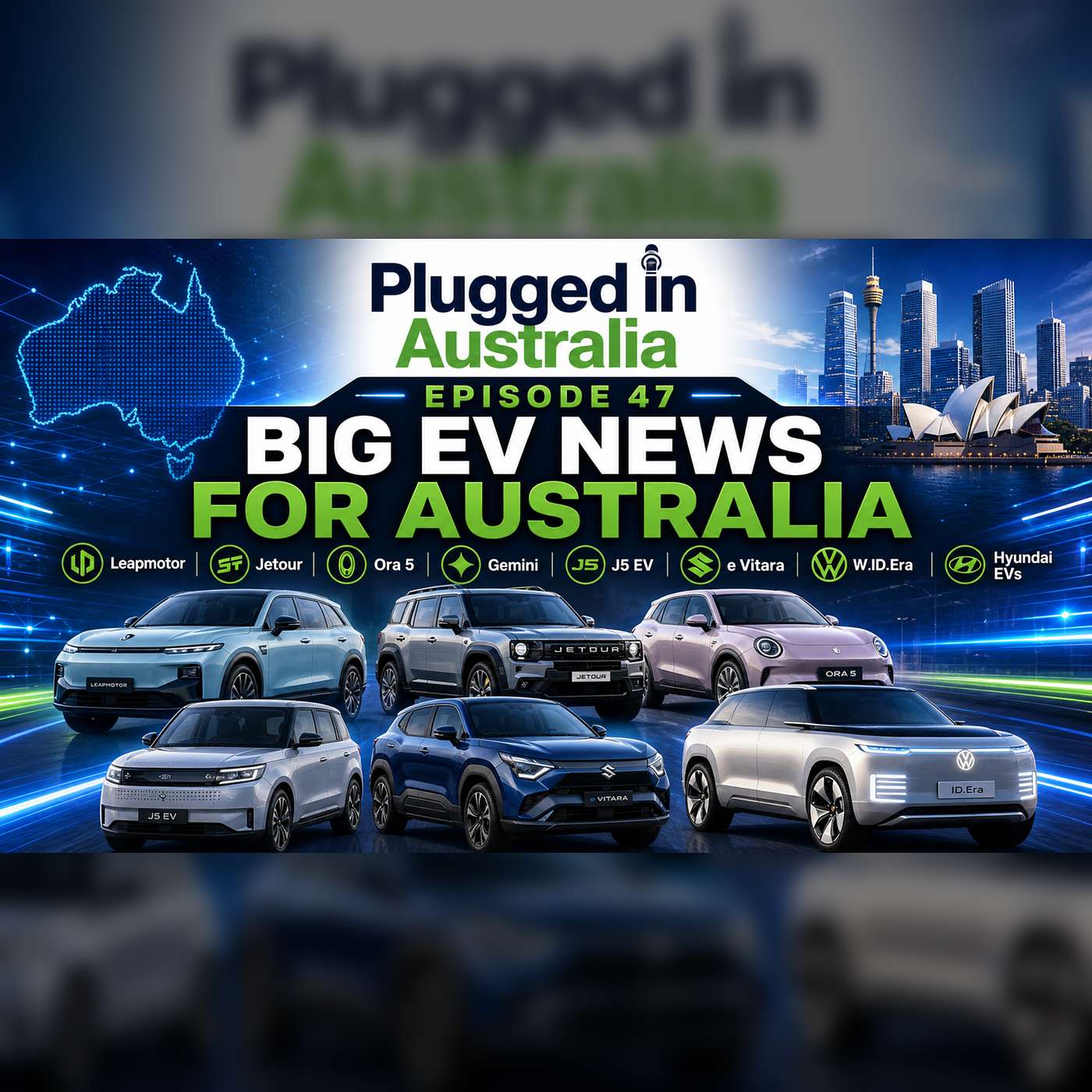 Leapmotor Local Tuning, Jetour PHEV Ute War, Suzuki e Vitara Pricing and Hyundai EV Sales Surge | Plugged In Australia episode artwork