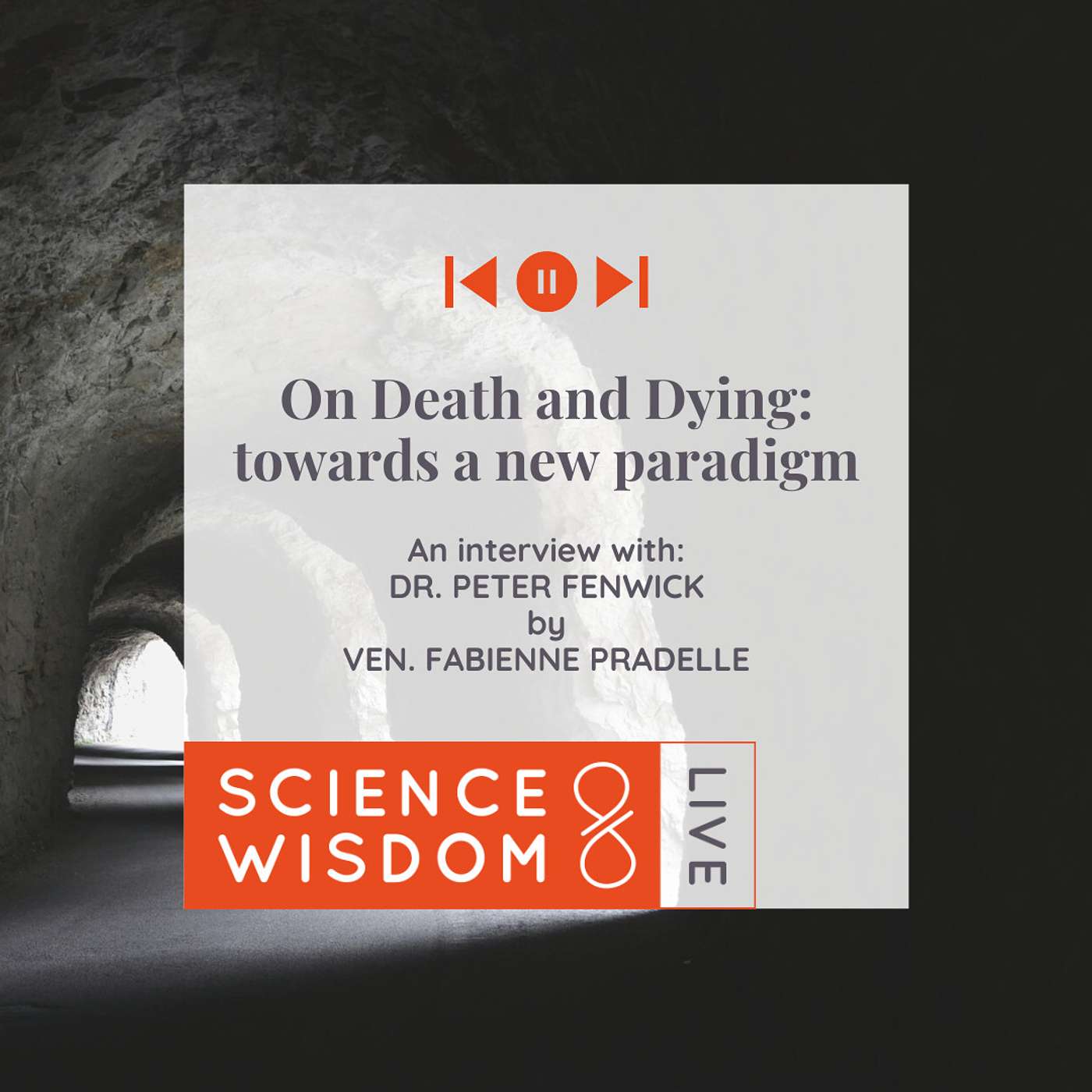 On death and dying: towards a new paradigm - Ven. Fabienne Pradelle interviews Dr. Peter Fenwick episode artwork