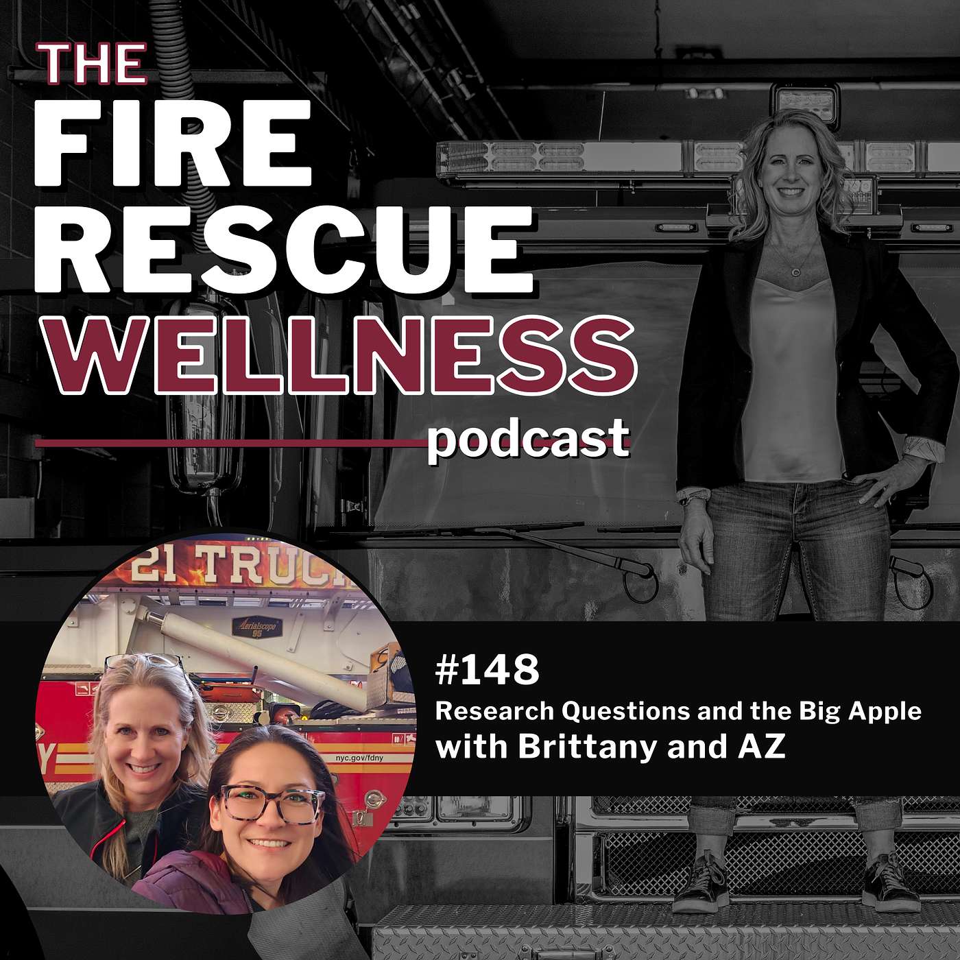 Episode 148: Research Questions and the Big Apple with Brittany and AZ episode artwork