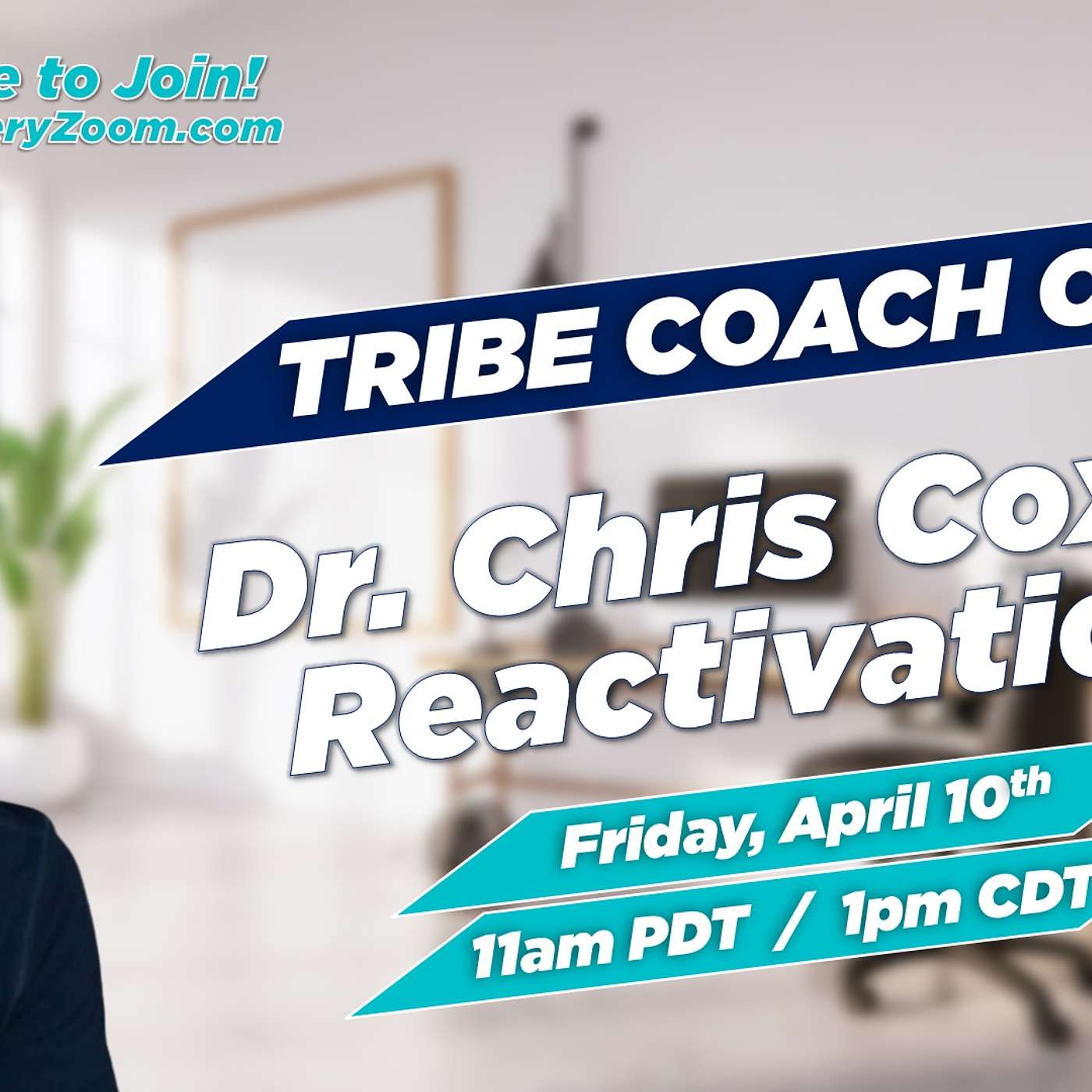 Tribe Coach Call: Dr. Chris Cox on Reactivations episode artwork