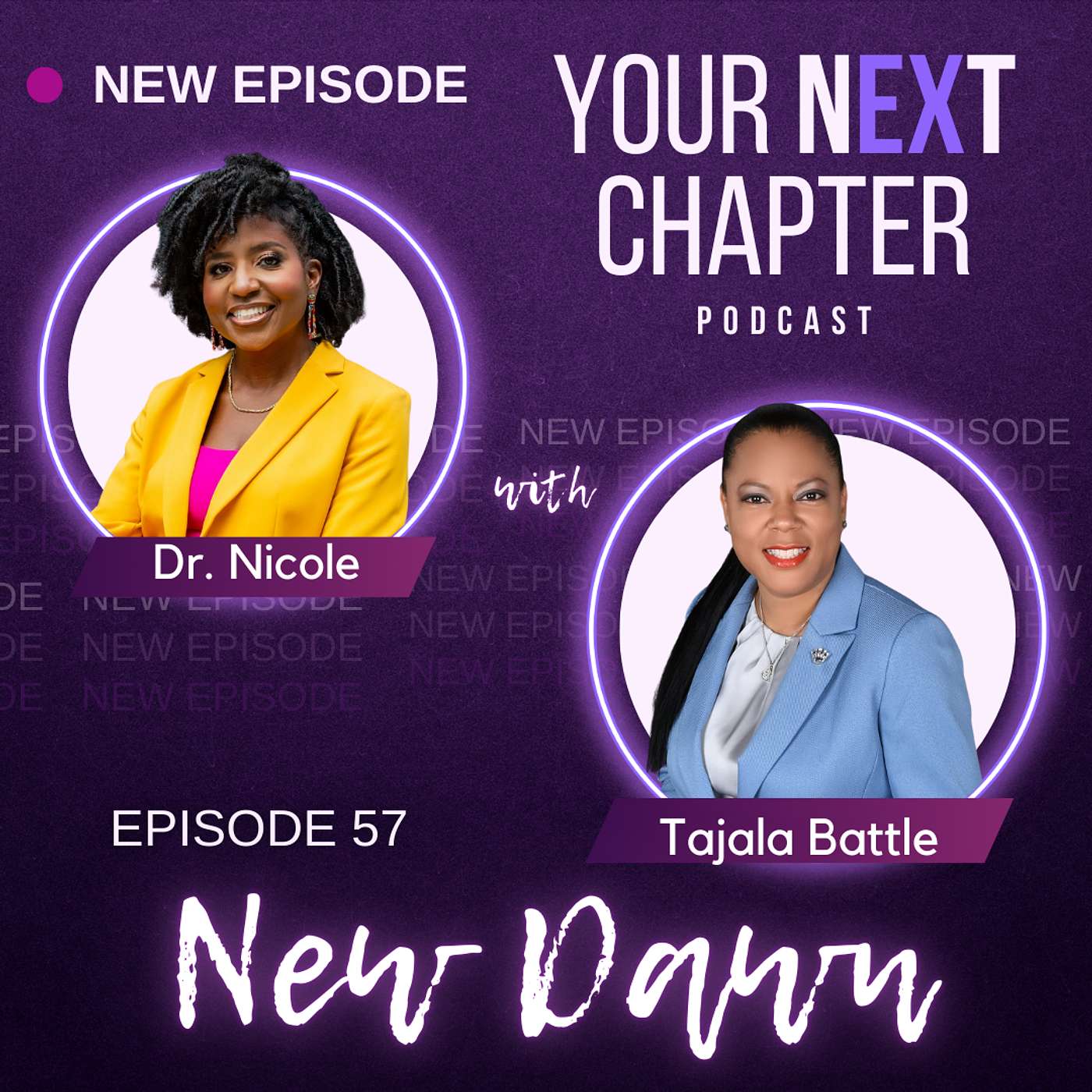 Episode 57: New Dawn: Emerging from Grief and Divorce with Clarity (w/ Tajala Battle) Episode 57: New Dawn: Emerging from Grief and Divorce with Clarity (w/ Tajala Battle)