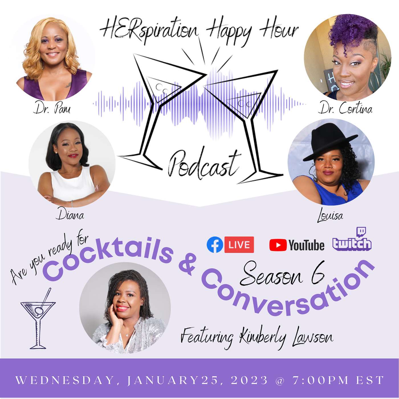 Herspiration Happy Hour, Season 6, Episode 4: The Power of Why w/ Kimberly Lawson
