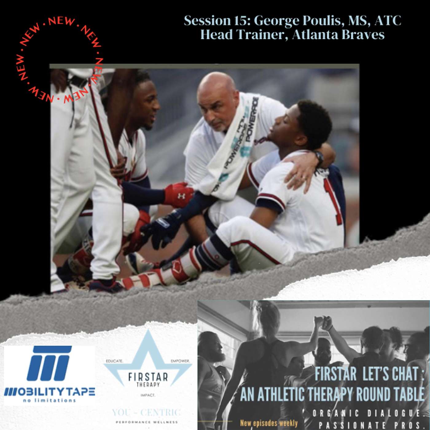 Session 15 (May 20 2020): George Poulis, MS, ATC  Head Trainer, Atlanta Braves          A BIG LEAGUE TRAINER WITH BIG LEAGUE MESSAGES