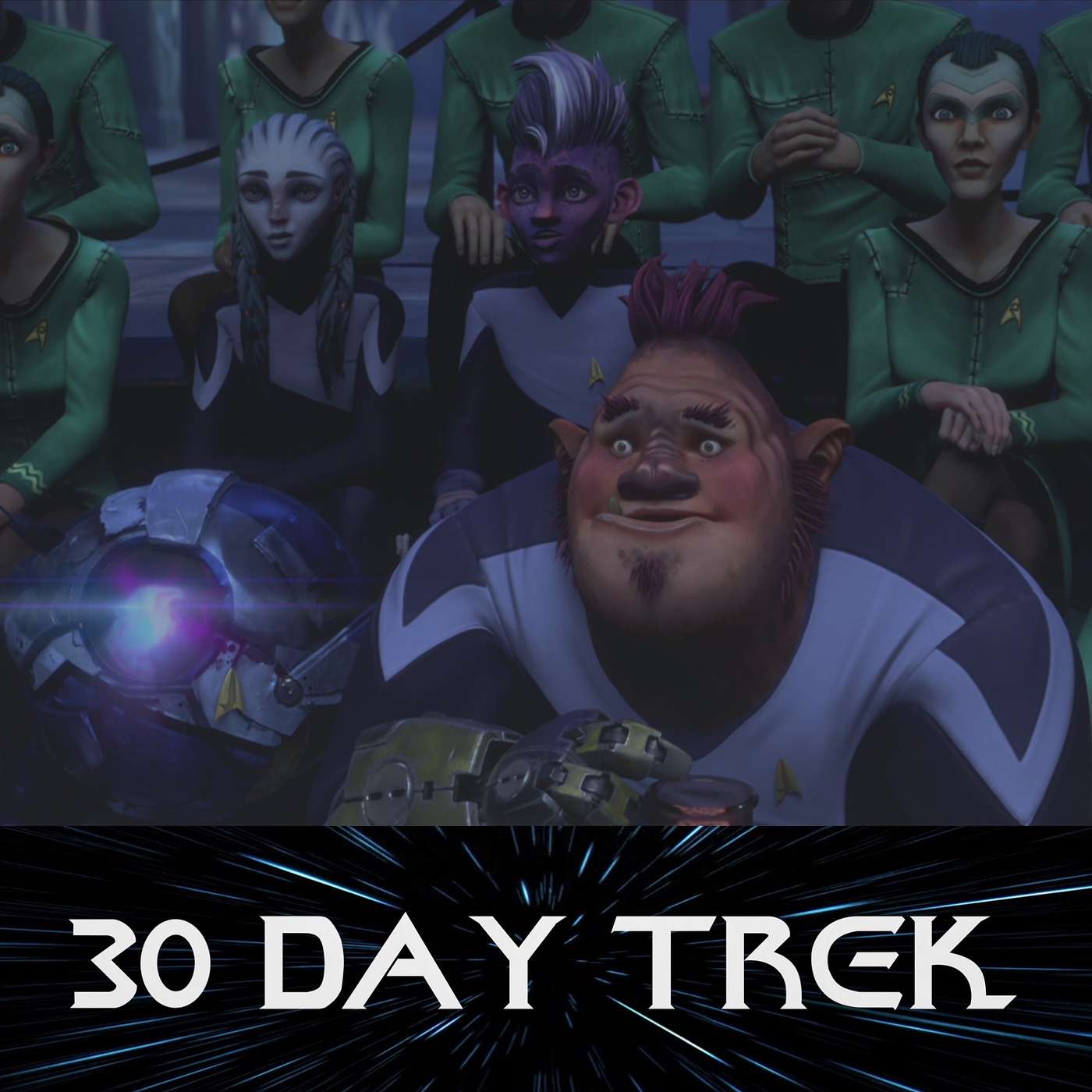 Star Trek: Prodigy - "All the World's A Stage" episode artwork