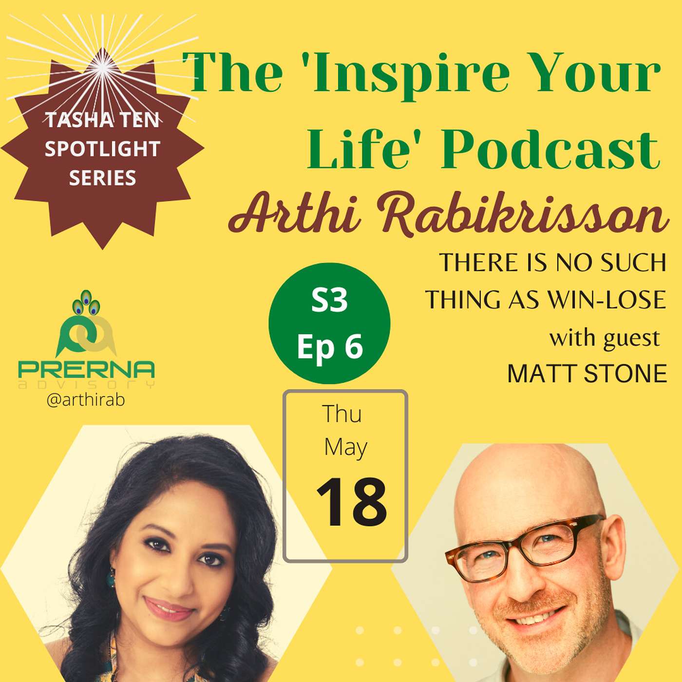 S3 E6  Tasha Ten Spotlight: Matt Stone -  There Is No Such Thing As Win-Lose