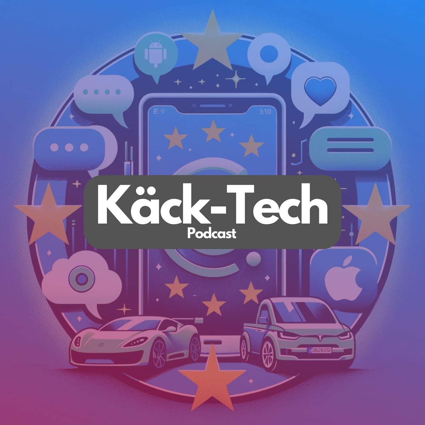 cover of episode Nyhetsbomb: Cybertruck, EU Digital Identity Wallet & iMessage på Android