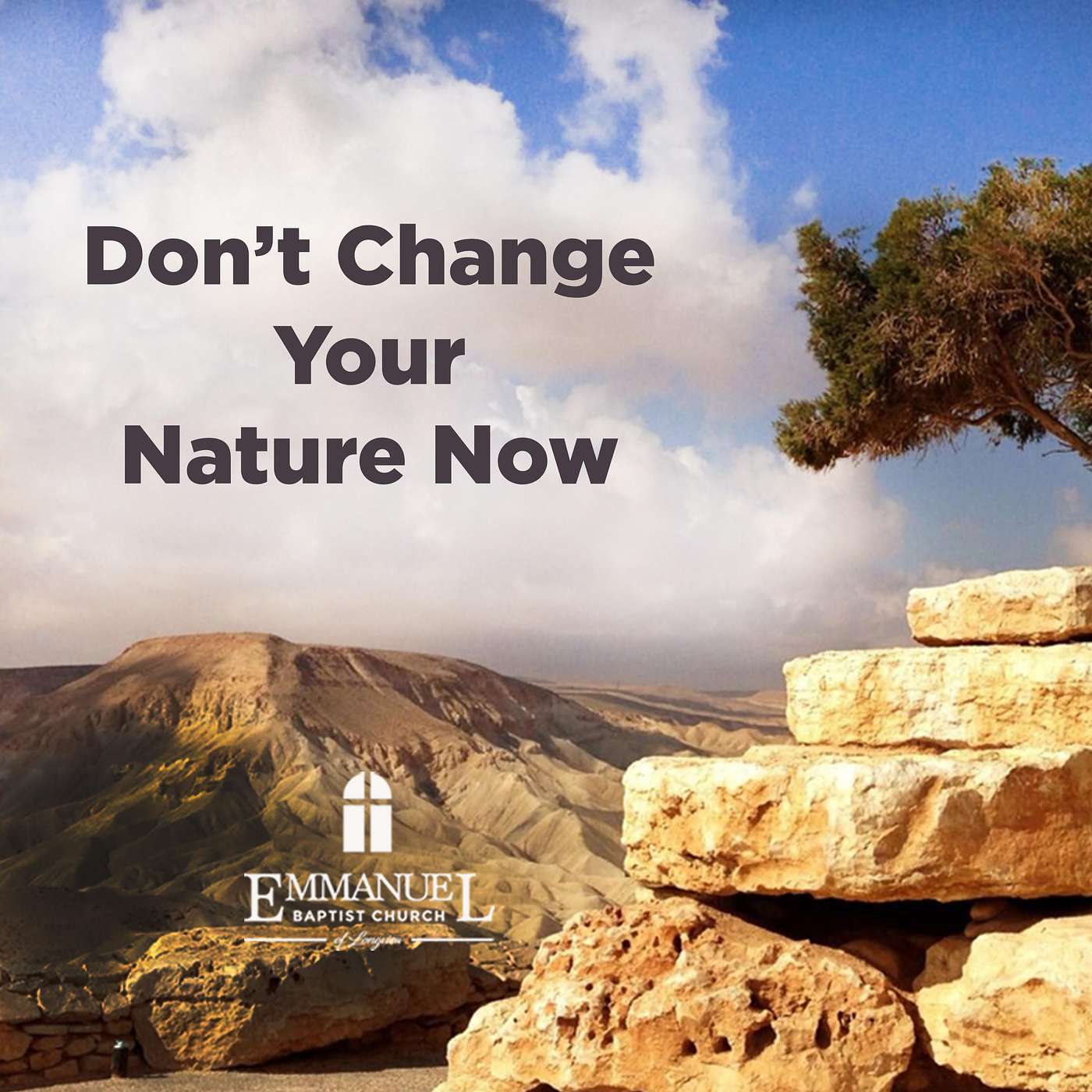 Don't Change Your Nature Now - Sunday AM 9/26/2021 - Pastor Bob Gray II episode artwork