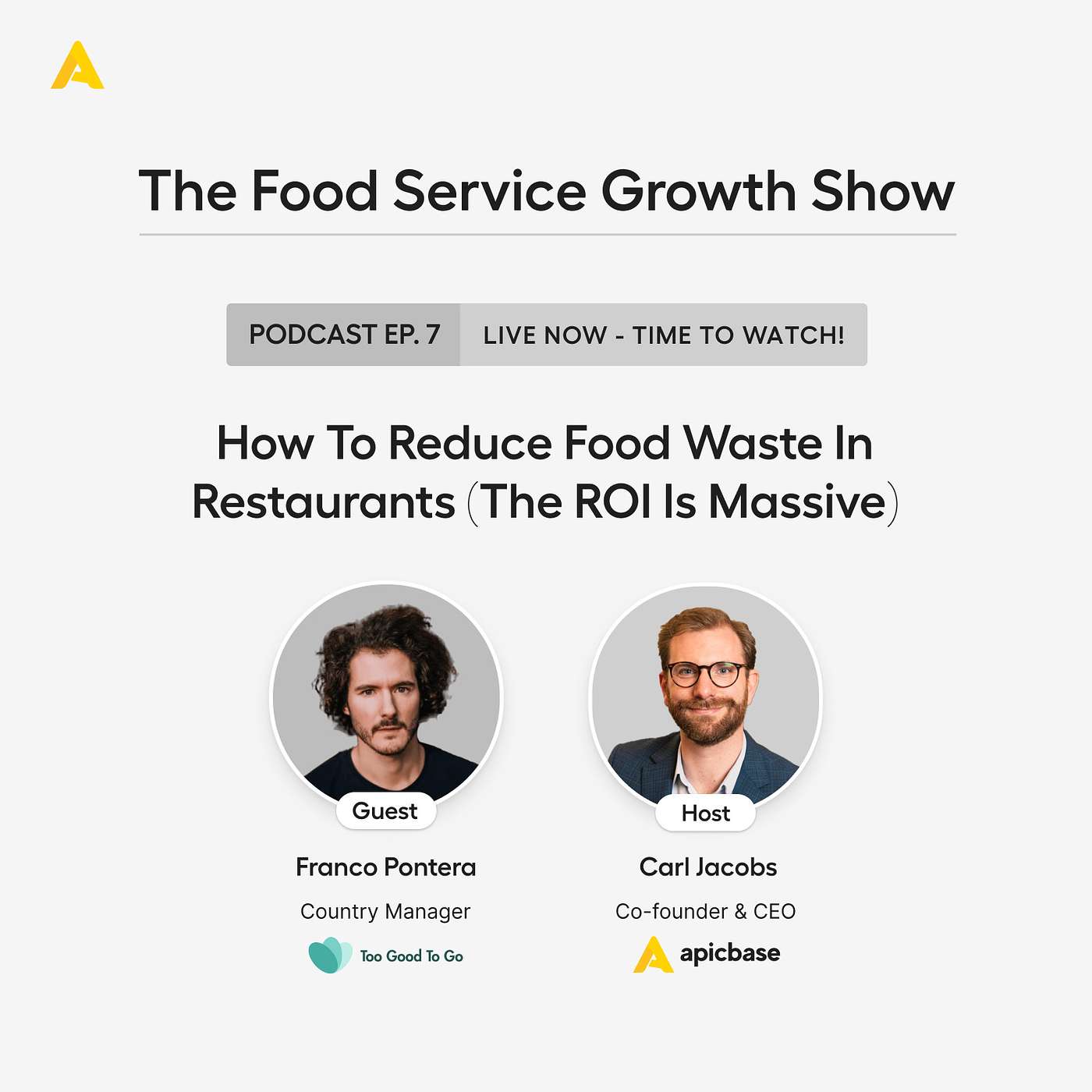 How To Manage Food Waste In Restaurants - Franco Prontera from Too Good To Go