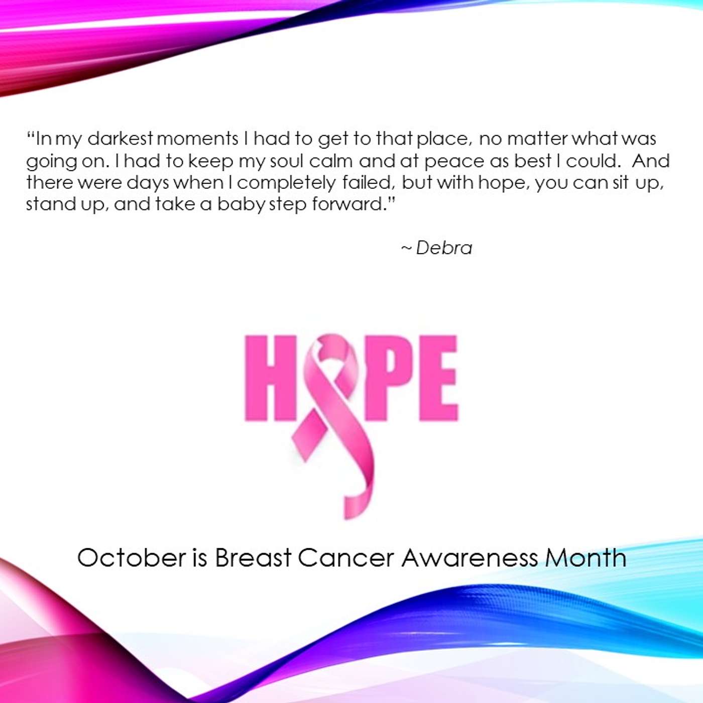 Breast Cancer Diagnosis - Overcoming Fear, Anxiety and Multiple Losses