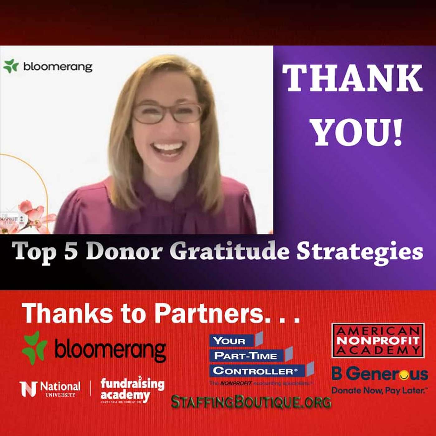 Top Five Donor Gratitude Strategies!