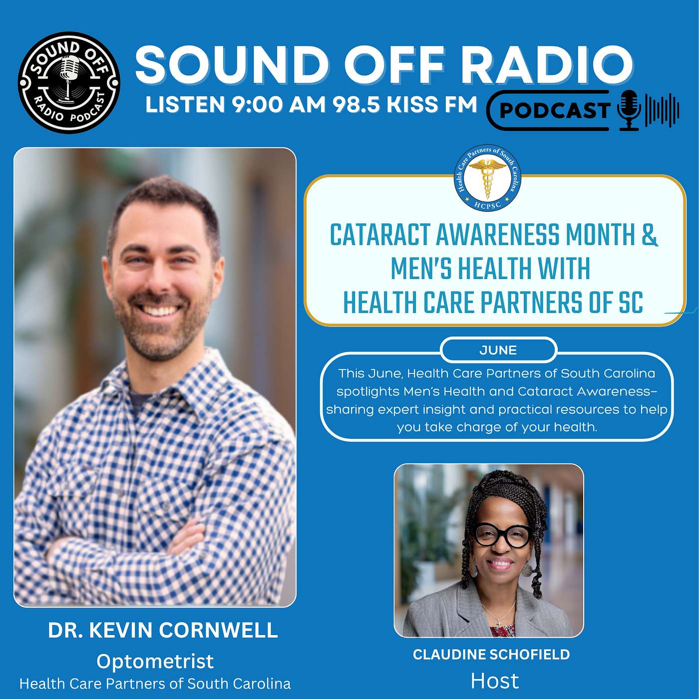 Cataract Awareness & Men’s Health with Health Care Partners of SC