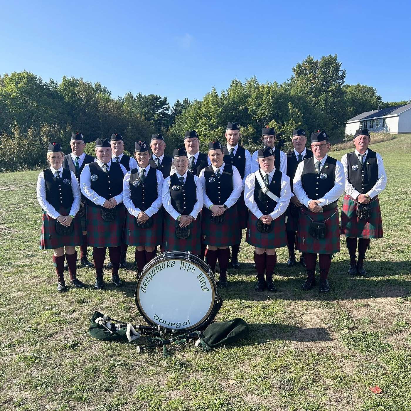 The Sound That Carries an Island — The Arranmore Pipe Band