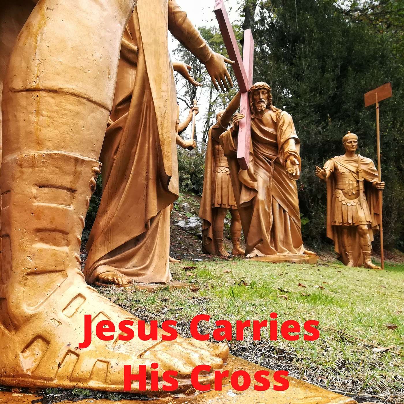 Jesus Carries His Cross