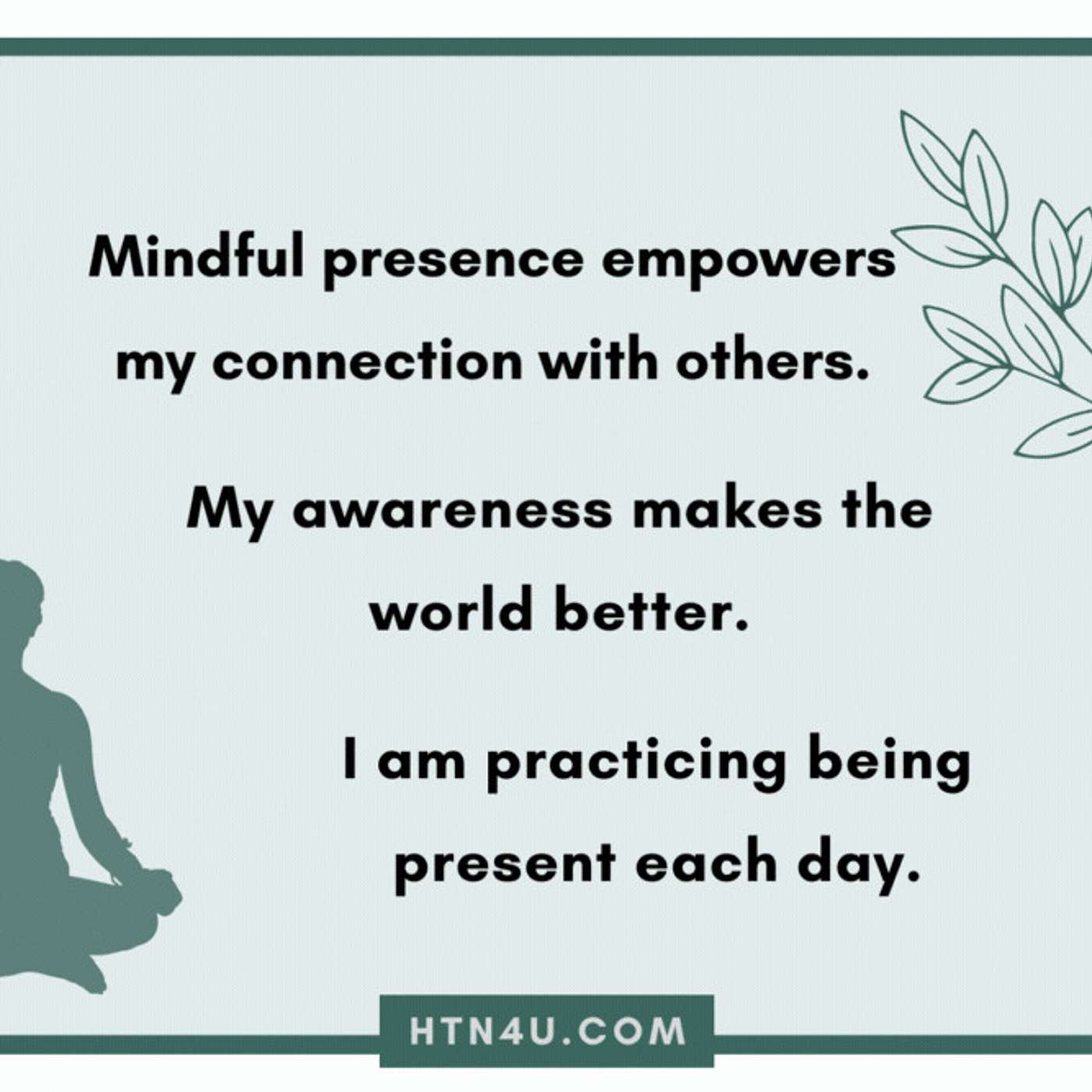 1027: HTN4U Affirmations on Mindfulness