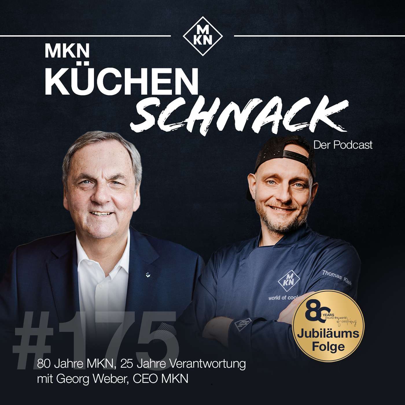 #175 Georg Weber – 80 Jahre MKN 💙, 25 Jahre Verantwortung. 👏 episode artwork