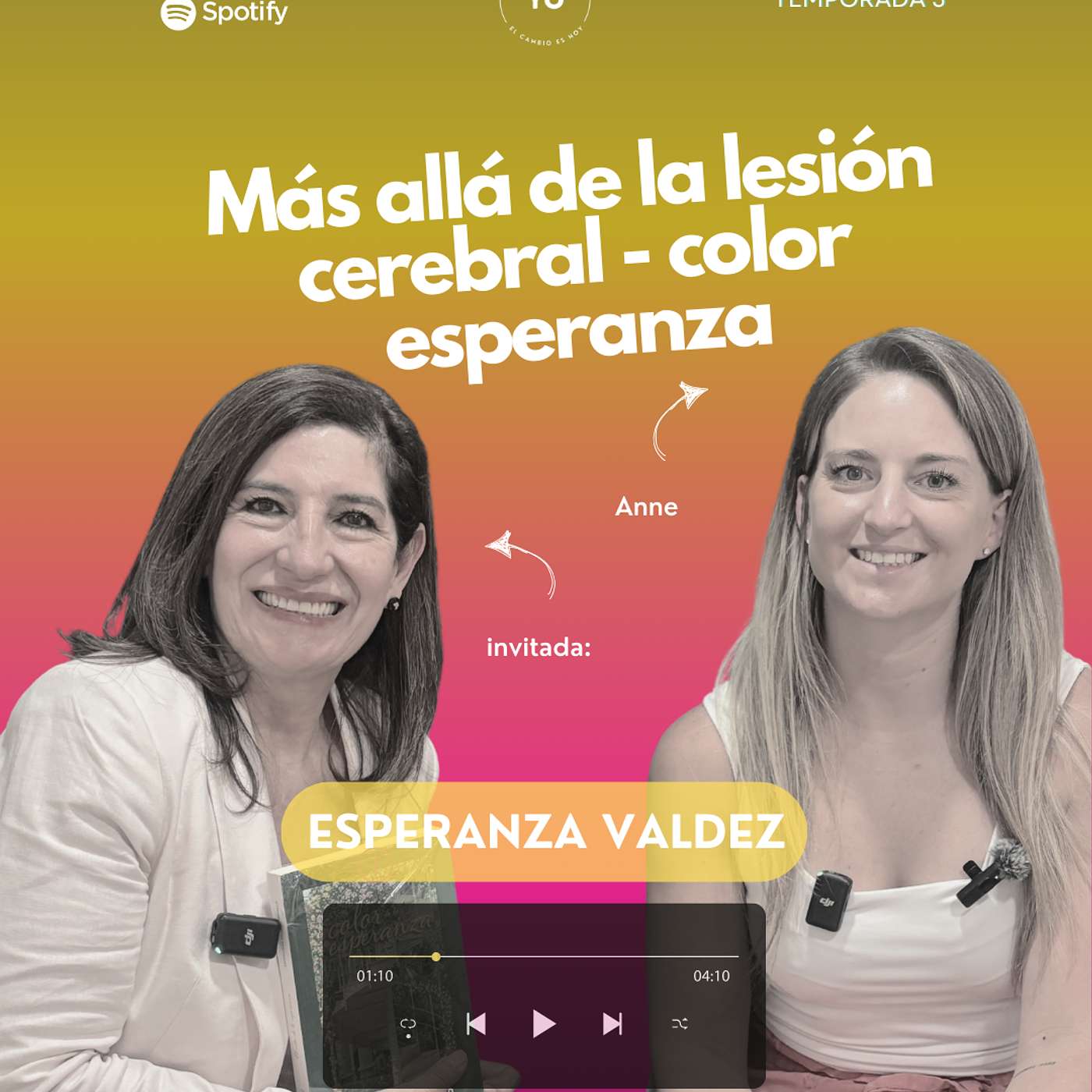 Ep. 60 Más allá de la lesión cerebral: El color de la esperanza. Ft. Esperanza Valdez episode artwork