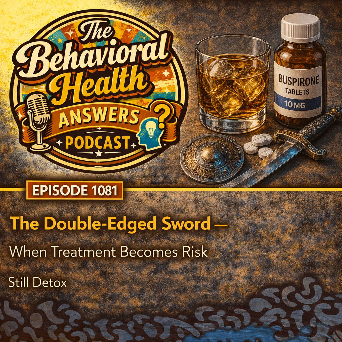 Episode 1081: The Double-Edged Sword - When Treatment Becomes Risk | Still Detox episode artwork