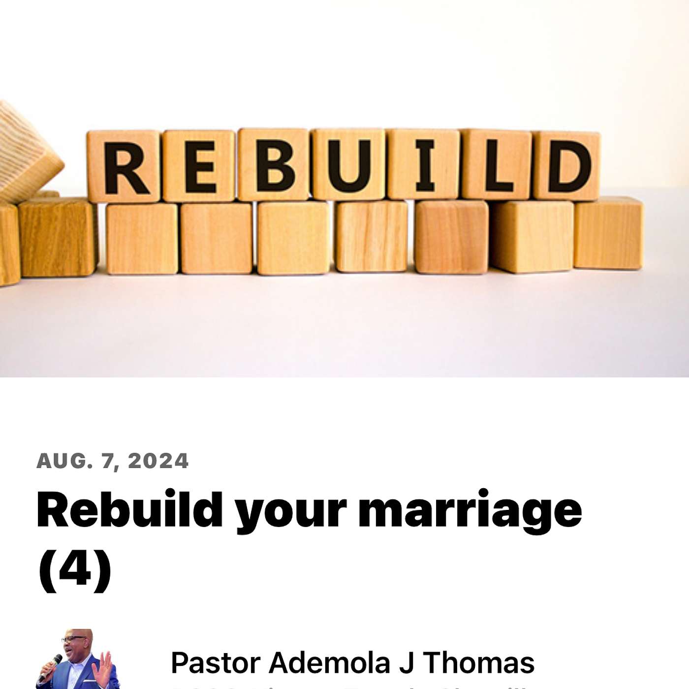 Rebuild your marriage (4) episode artwork